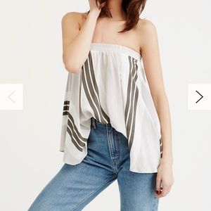 Free People Striped Bella Tube top